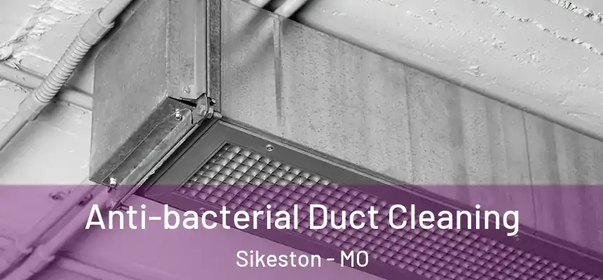Anti-bacterial Duct Cleaning Sikeston - MO